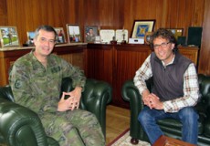 La Academia de Infantería y Fundación CIEES diseñan un Plan de Acción con proyectos relacionados con el Voluntariado y la Responsabilidad Social